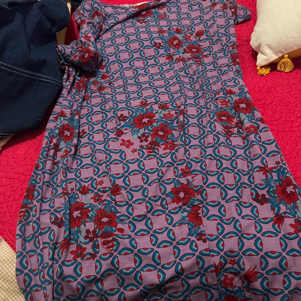 LuLaRoe Multicolor Floral Dress